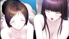 Doggy-style foursome fuck with two hot teens