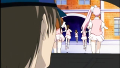 Sweet hentai babe spreads her legs wide open