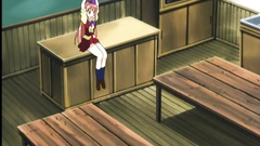 Sweet hentai babe spreads her legs wide open