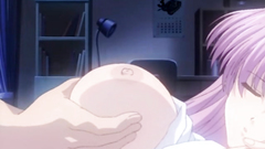 Hot and beautiful babe passionately fucks in hentai clip