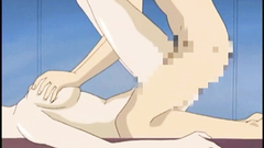 She looks so sweet and innocent in this hentai cartoon