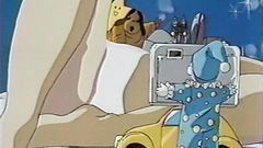 Hot hentai brunette sleeps and watches erotic dreams