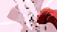 Horrible monster eats sexy babe's shaved pussy