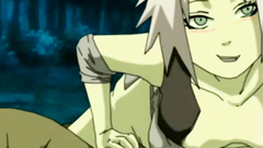 Naruto's new girlfriend shows her blowjob skills