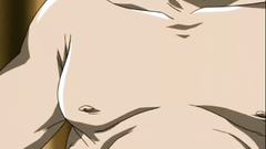 Hot black-haired lady in sexy lingerie fucks in hentai toon