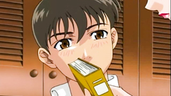 Busty brunette slut spreads her legs and waits for cock