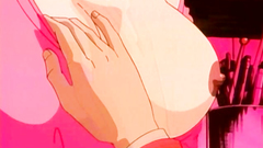 Hot and lustful woman in sexy stockings spreads her legs for fuck