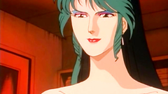 Hot brunette fucked by other woman with tentacles in her pussy