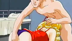 Blindfolded blonde bitch feels great with that dick in her mouth