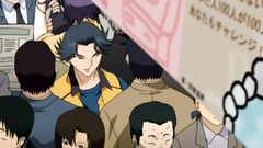 Handsome blonde takes cum on her butt in the public