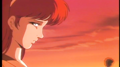 Hadsome brunette girl in hentai porn video