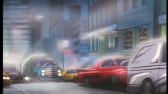 Young brunette babe in classic hentai porn cartoon