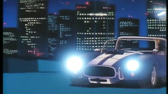 Young brunette babe in classic hentai porn cartoon