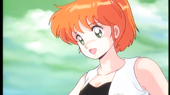 Redhead young babe attacked by many tentacles in hentai toon