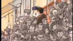 Sweet brunette hentai babe abused in the train