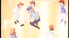 This schoolgirls play basketball and feel horny