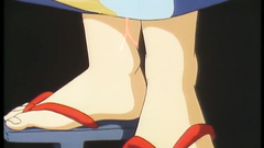 Young hot anime girls in kimono - hentai cartoons