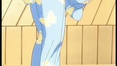 Young hot anime girls in kimono - hentai cartoons