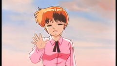 Anime teens in nice and interesting cartoon