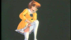 Amazing redhead cutie looks hot in white stockings