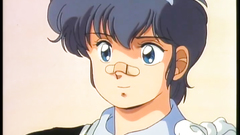 Red haired sexy schoolgirl in the bed with her lover