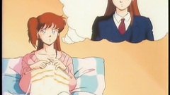 Lonely babe touching herself when feels horny