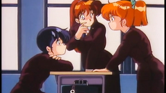 Black-haired schoolgirl fuked by strong dude