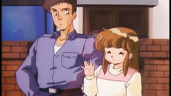 Black-haired schoolgirl fuked by strong dude