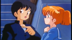 Young anime schoolgirls dreams about some love