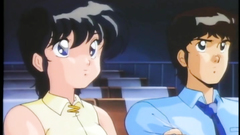 Short-haired brunette has sexy butt in this anime toon