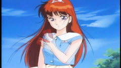 Passionate sex with young anime babe near the lake