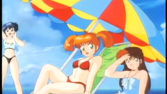 That anime girls are very hot in their swimsuits