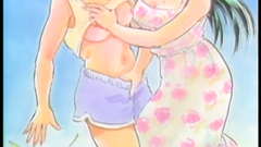 Many scratches with hot anime babes with nice tits