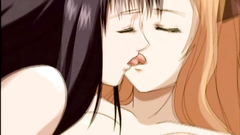 Slender anime babe rides hard cock with her tiny pussy