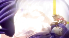 Passionate lesbian sex between two hot anime babes