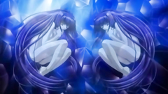 Passionate lesbian sex between two hot anime babes