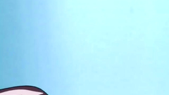 Naked anime cutie with amazing tits loves to fuck