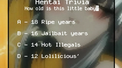 Barely legal anime cutie in nice hentai cartoon