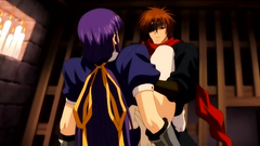 Hot anime chick with giant boobs fucked from behind