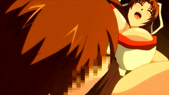 This anime cutie has really massive tits and big nipples