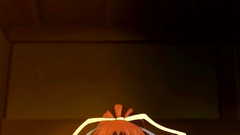 This anime cutie has really massive tits and big nipples