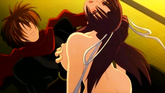 This anime cutie has really massive tits and big nipples