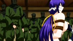 BDSM lesbian fuck for a sexy busty hentai babes