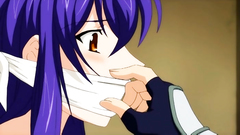 BDSM lesbian fuck for a sexy busty hentai babes