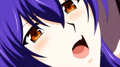 Gangbanged busty anime chick looks shocked