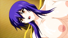 Gangbanged busty anime chick looks shocked