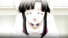 Sweet brunette babe gets fucked from behind