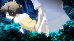 Doggy-style pounding for a sweet teenie outdoors