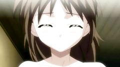 Passionate threesome fuck in anime hentai porn