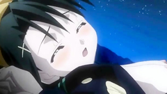 Sweet brunette spreads her legs and gets drilled